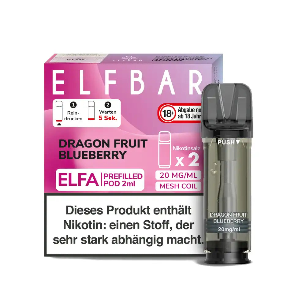 ELFA prefilled Pod - 2 Stk. - Dragon Fruit Blueberry