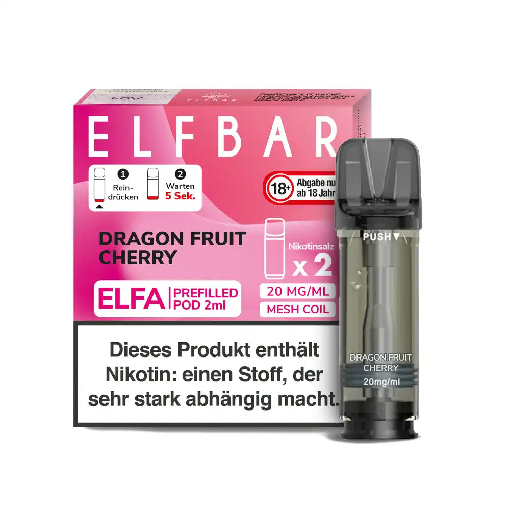 ELFA prefilled Pod - 2 Stk. - Dragon Fruit Cherry