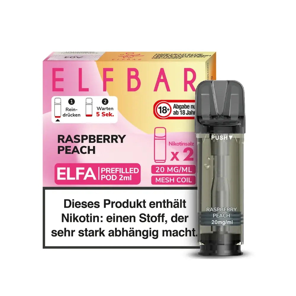 ELFA prefilled Pod - 2 Stk. - Raspberry Peach