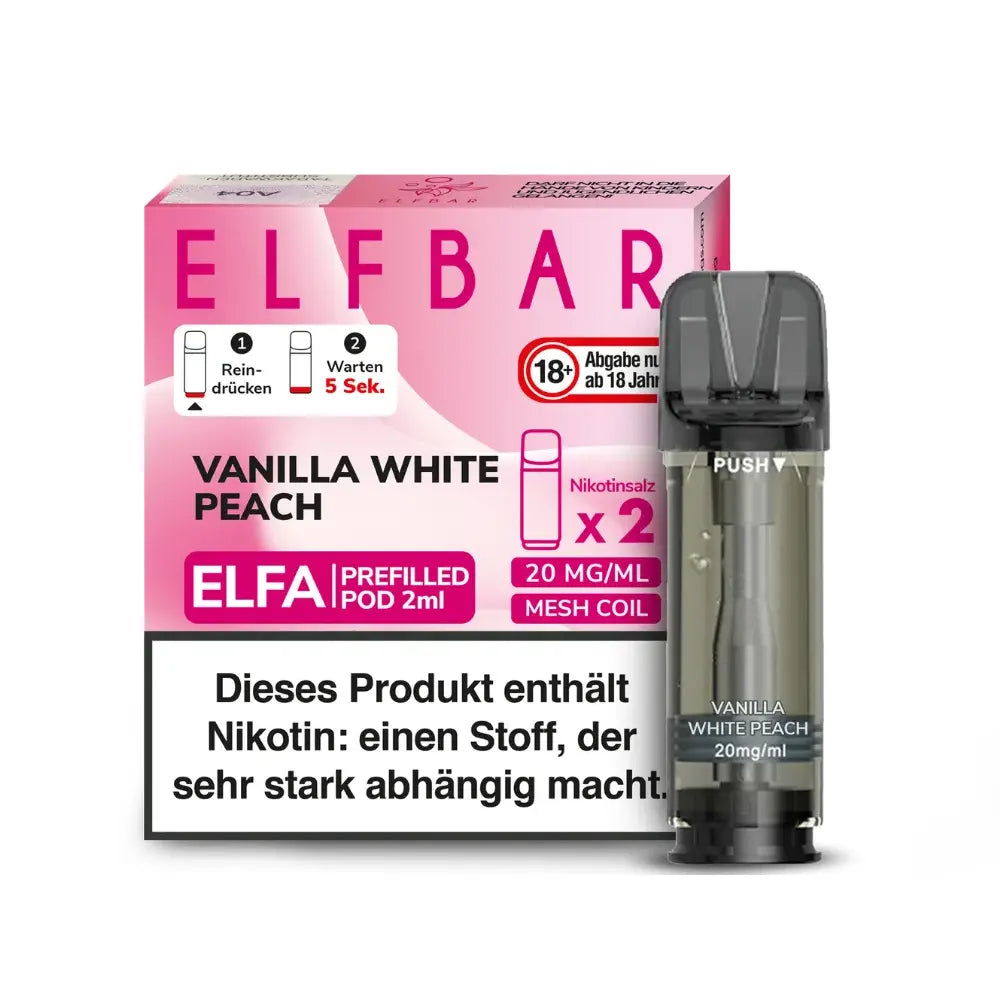 ELFA prefilled Pod - 2 Stk. - Vanilla White Peach