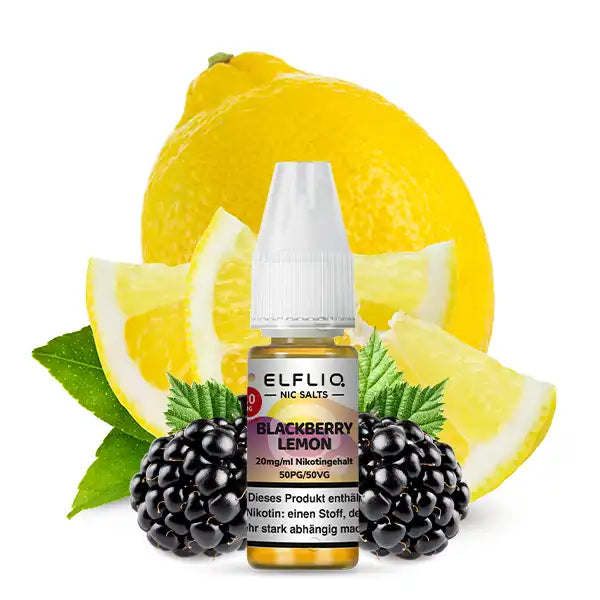 ELFLIQ Nikotinsalz Liquid 10ml - Blackberry Lemon