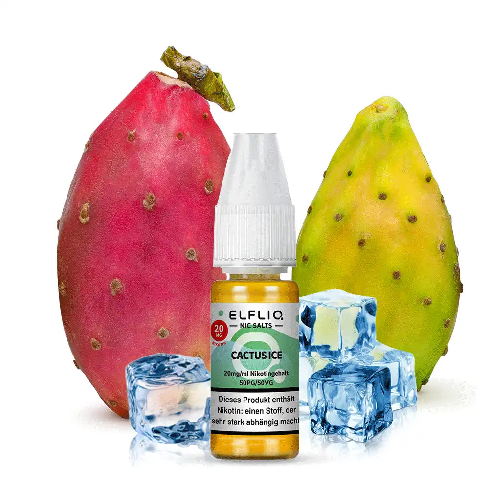 ELFLIQ Nikotinsalz Liquid 10ml - Cactus Ice