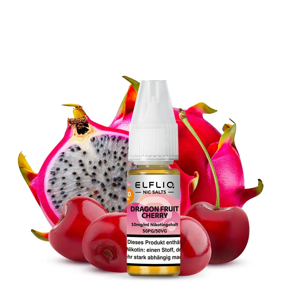 ELFLIQ Nikotinsalz Liquid 10ml - Dragon Fruit Cherry