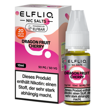 ELFLIQ Nikotinsalz Liquid 10ml - Dragon Fruit Cherry 20mg