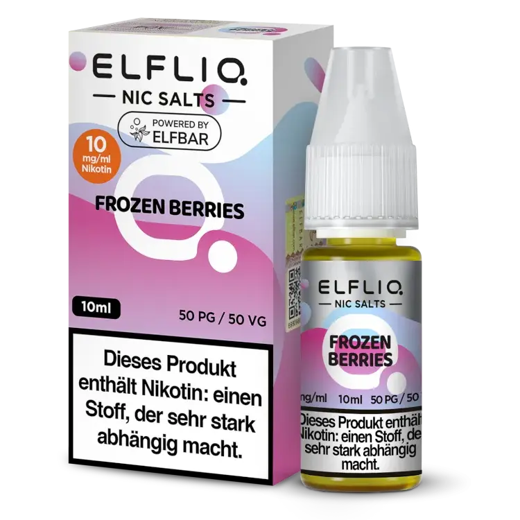 ELFLIQ Nikotinsalz Liquid 10ml - Frozen Berries 10mg
