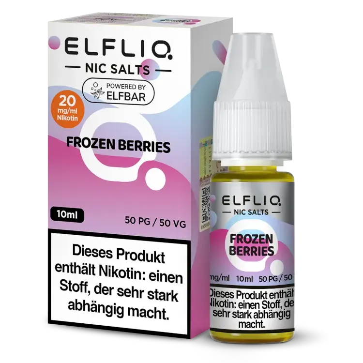 ELFLIQ Nikotinsalz Liquid 10ml - Frozen Berries 20mg