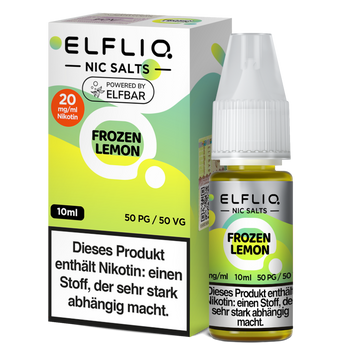 ELFLIQ Nikotinsalz Liquid 10ml - Frozen Lemon 20mg