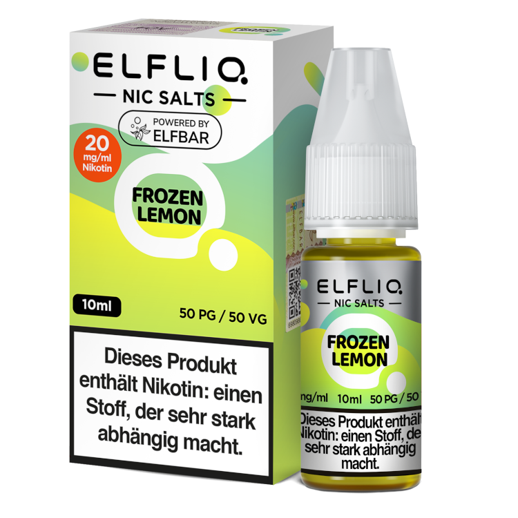 ELFLIQ Nikotinsalz Liquid 10ml - Frozen Lemon 20mg