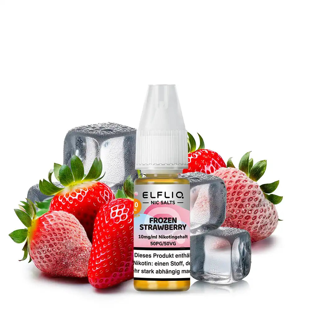 ELFLIQ Nikotinsalz Liquid 10ml - Frozen Strawberry