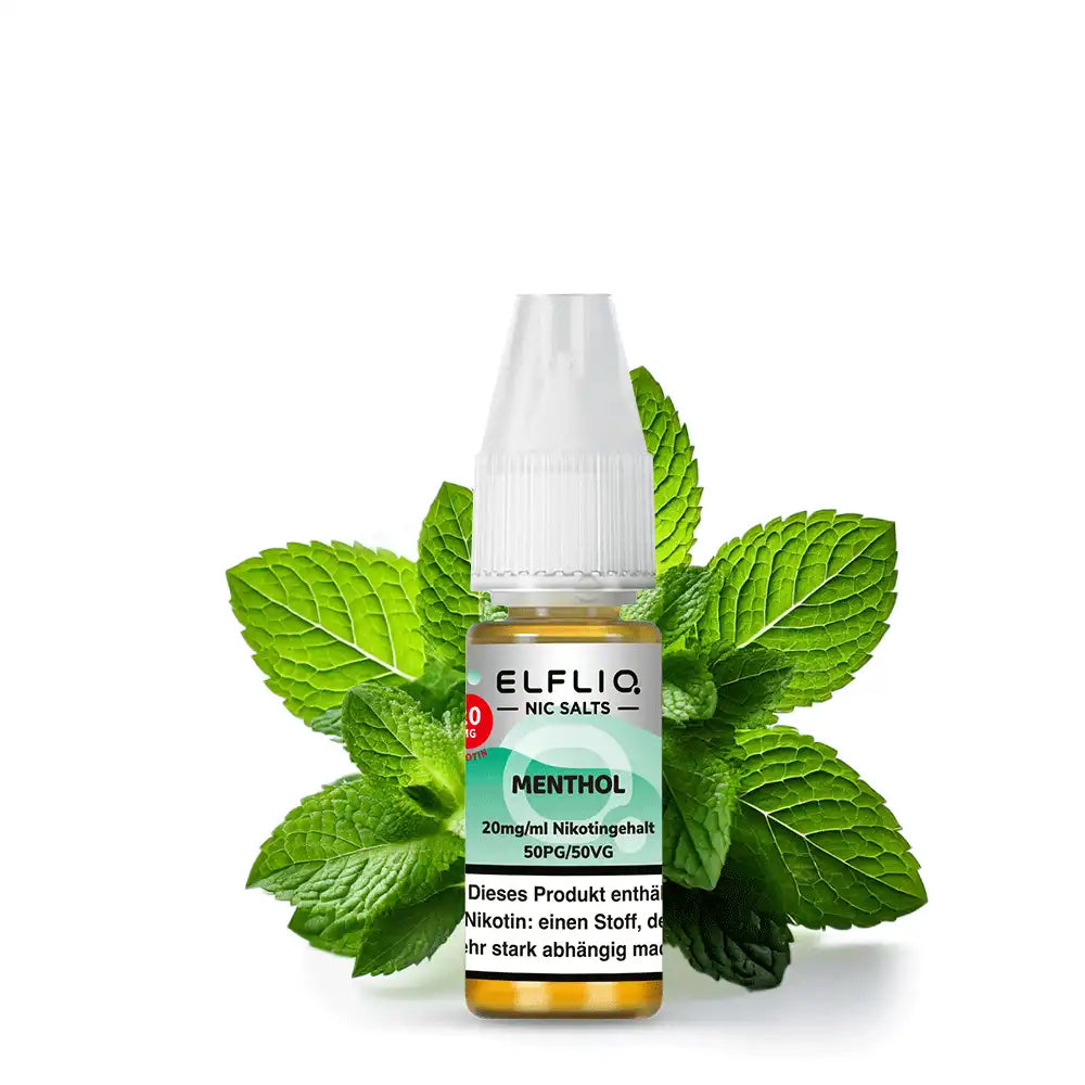 ELFLIQ Nikotinsalz Liquid 10ml - Menthol