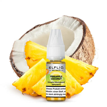 ELFLIQ Nikotinsalz Liquid 10ml - Pineapple Coconut