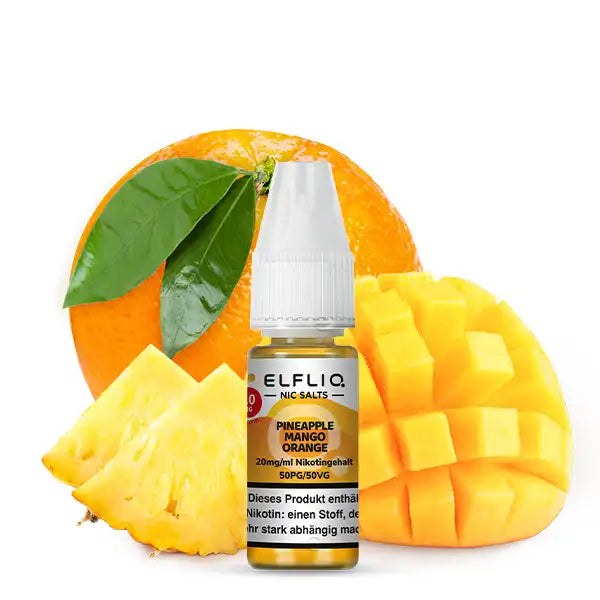 ELFLIQ Nikotinsalz Liquid 10ml - Pineapple Mango Orange