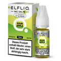 ELFLIQ Nikotinsalz Liquid 10ml - Sour Apple 10mg