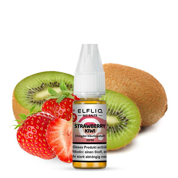 Elfbar ELFLIQ Nikotinsalz Liquid 10 ml Strawberry Kiwi 