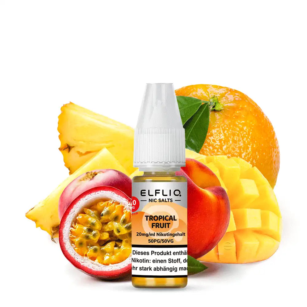 ELFLIQ Nikotinsalz Liquid 10ml - Tropical Fruit