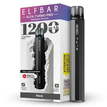 Elfbar ELFA Turbo Pro Pod Kit schwarz
