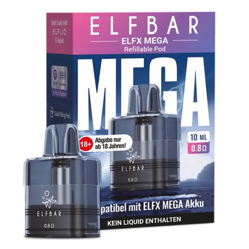 Elfbar - Elf X Mega Pod 0,8 Ohm 10ml