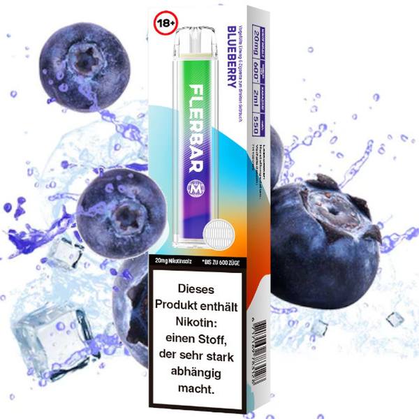 Einweg E-Zigarette Flerbar M600 Blueberry