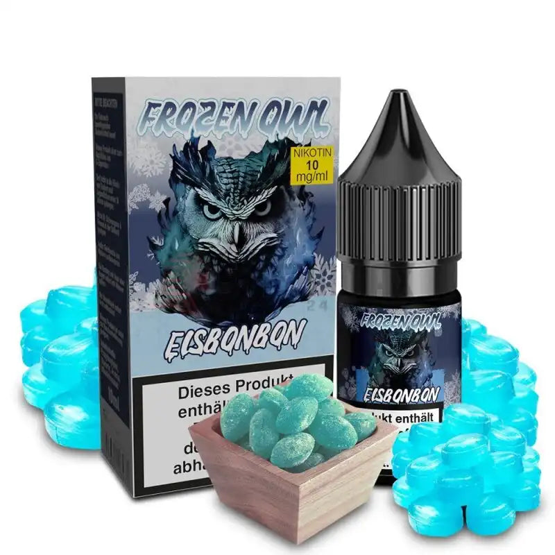 Frozen Owl Nikotinsalz Liquid 10ml - Eisbonbon 10mg