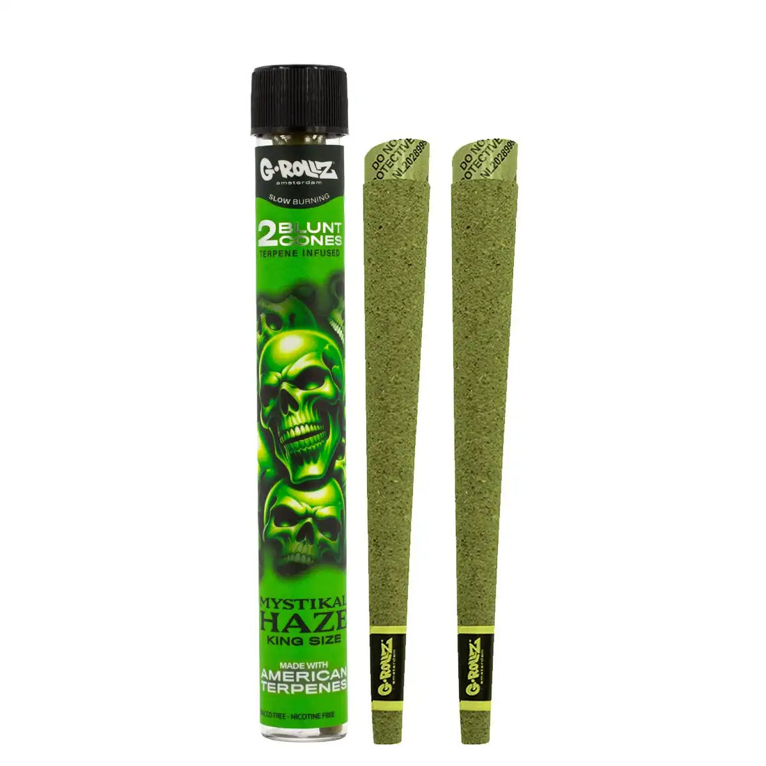 G-Rollz 2 Terpene Infused Blunt Cones - Mystikal Haze