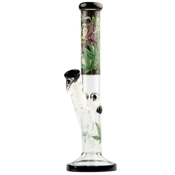 G-Rollz Black Straight Bong Colossal Dream 29cm - Schliff: 14.5mm