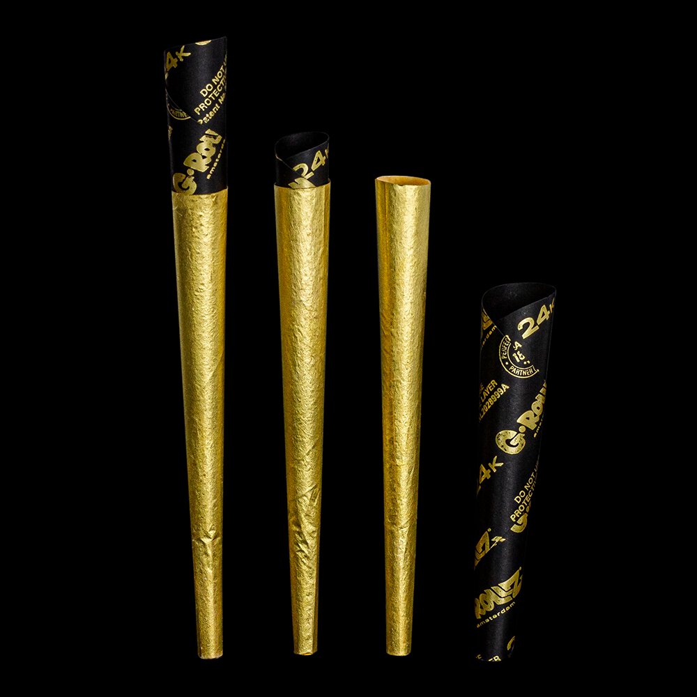 G-Rollz Pre-rolled 24K Gold Cone