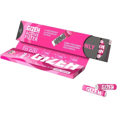 Gizeh Pink King Size Slim Active Filter