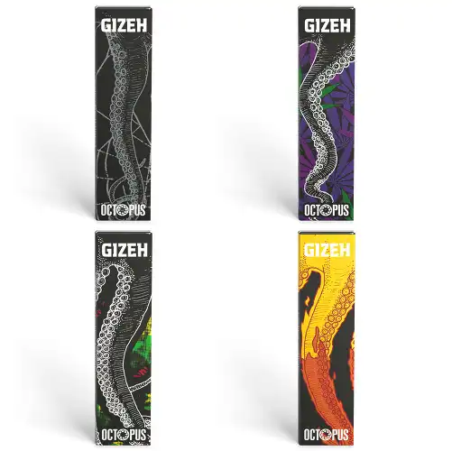 Gizeh King Size Slim Octopus + Tips