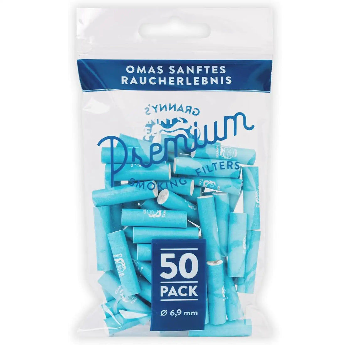 Granny’s Aktivkohlefilter 6,9 mm - 50 Stück