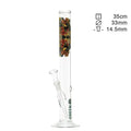 Greenline - Glas Bong - Ø:33mm - H:35cm - Schliff:14.5mm