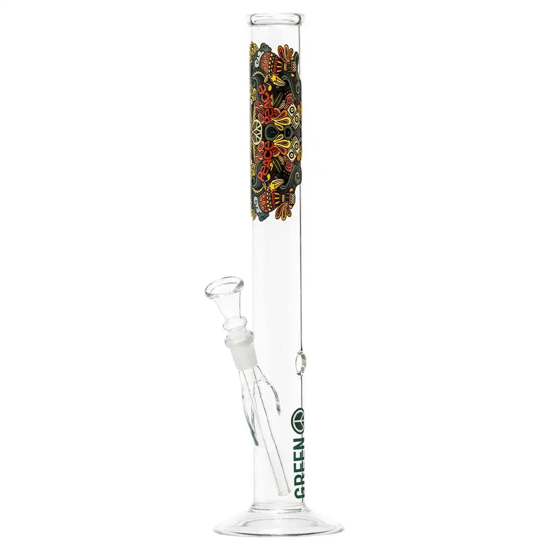 Greenline - Glas Bong - Ø:33mm - H:35cm - Schliff:14.5mm