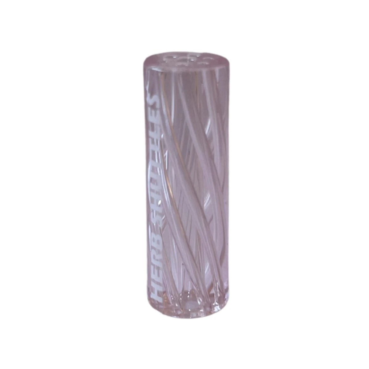 Herb Shuttles Glas Spiral-Tip 10mm Pink