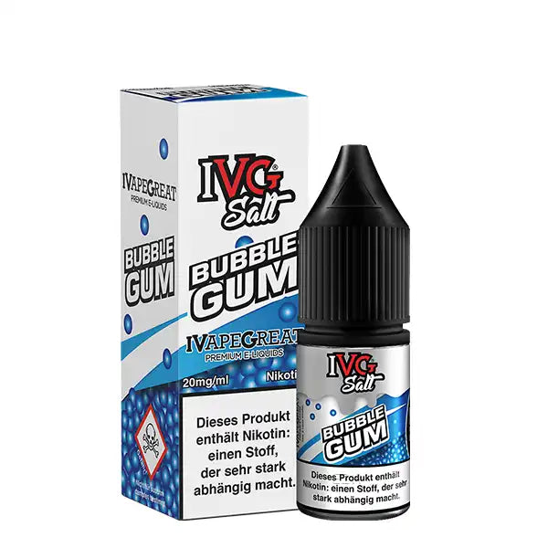 IVG Nikotinsalz Liquid 10ml - Bubblegum 20 mg