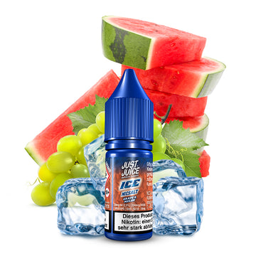 Just Juice Nikotinsalz Liquid 10 ml Grape Melon Ice