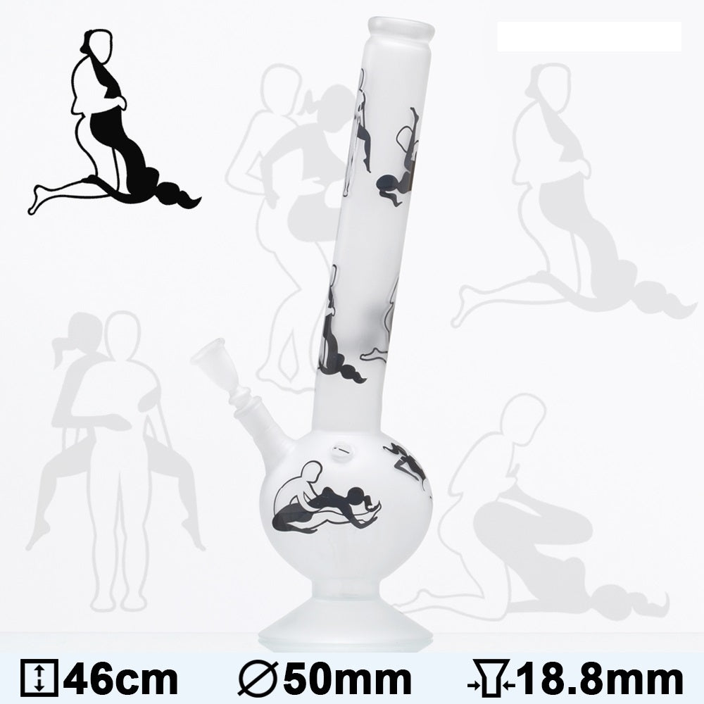 Kamasutra Bouncer Hangover Glass Bong H:46 cm