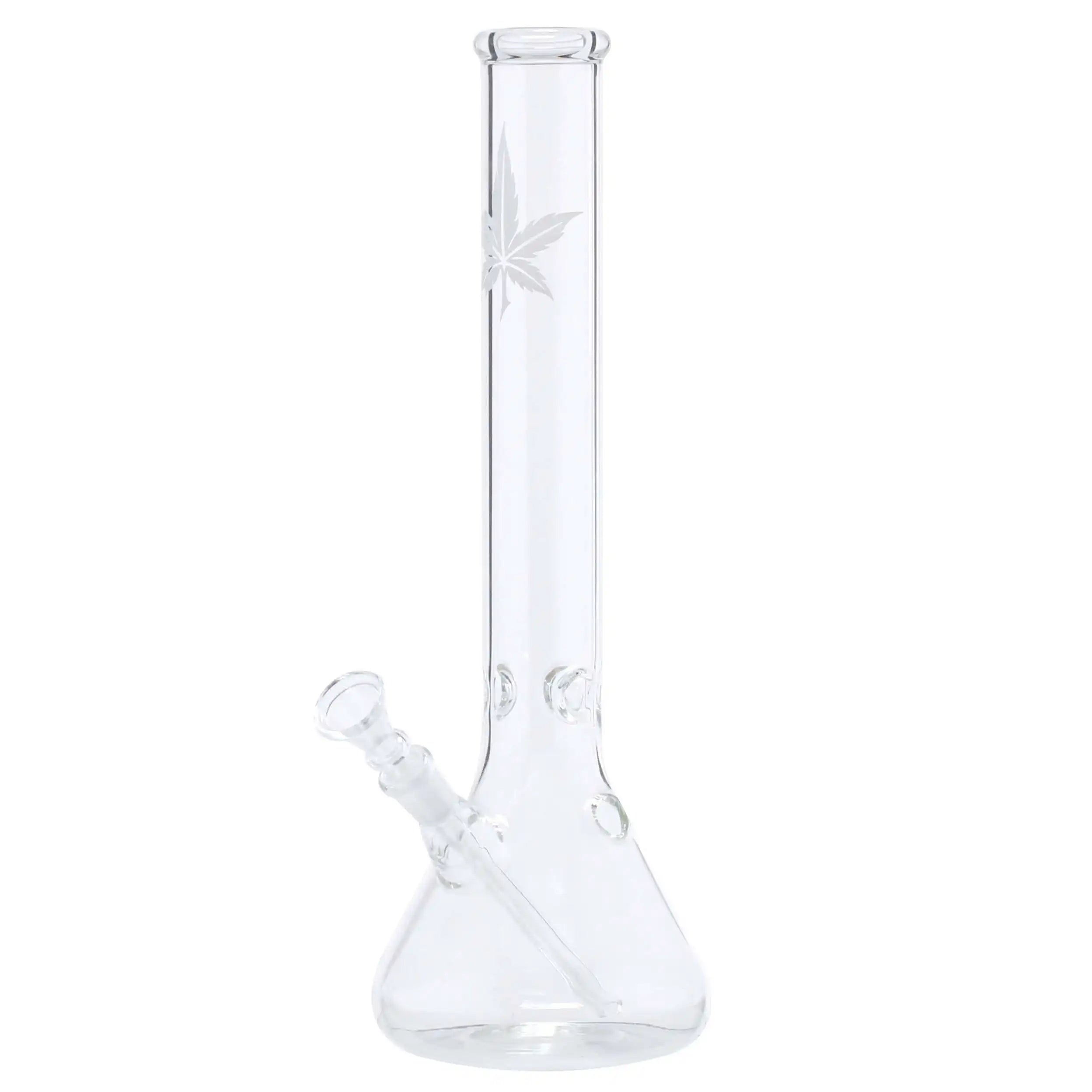 Leaf - Leaf Beaker Glas Bong - H:35cm - Ø:40mm - Schliff:14.5mm