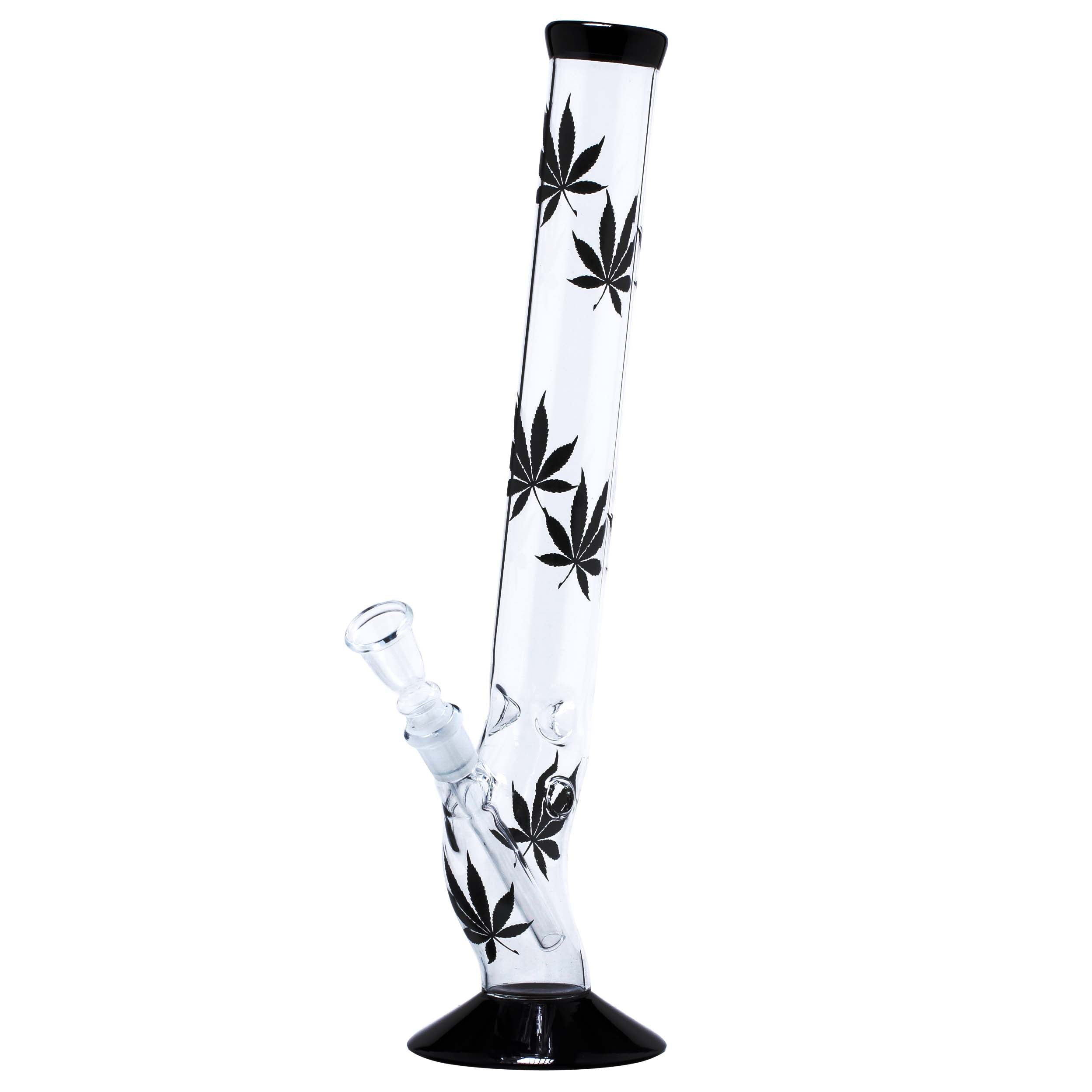 Leaf Multi Leaf Bolt Glass Bong H: 42 cm