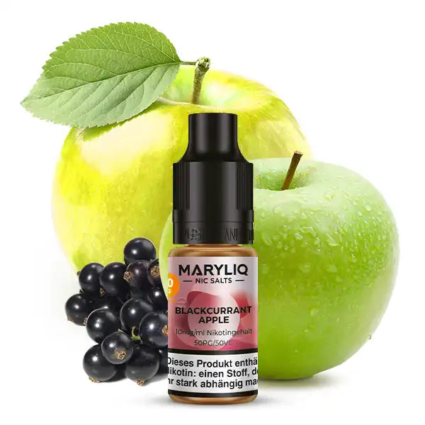 MARYLIQ Nikotinsalz Liquid 10ml - Blackcurrant Apple