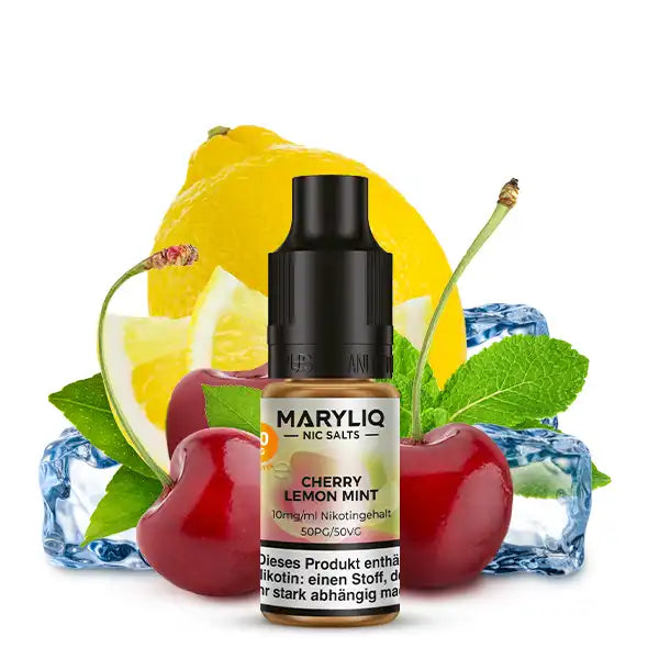 MARYLIQ Nikotinsalz Liquid 10ml - Cherry Lemon Mint