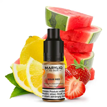 MARYLIQ Nikotinsalz Liquid 10ml - Sour Red