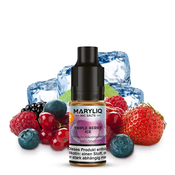 MARYLIQ Nikotinsalz Liquid 10ml - Triple Berry Ice