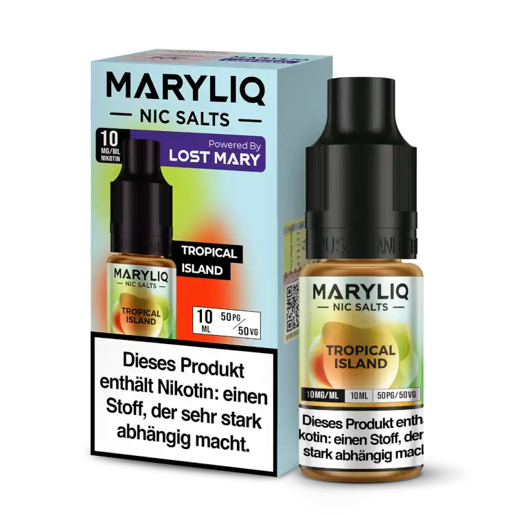 MARYLIQ Nikotinsalz Liquid 10ml - Tropical Island 10 mg