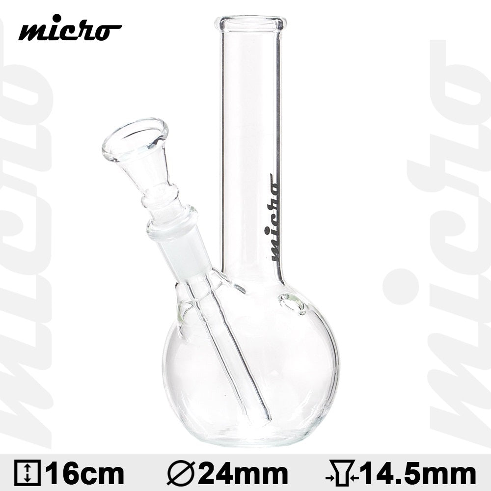 Micro Bouncer Glass Bong H: 16 cm