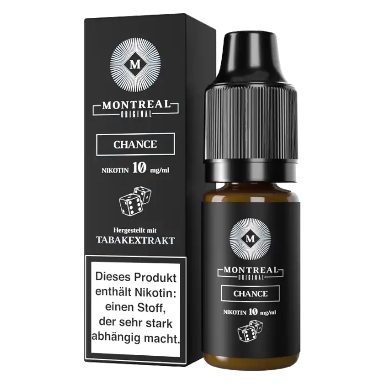 Montreal Original Nikotinsalz Liquid 10ml - Chance 20mg