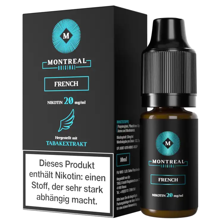 Montreal Original Nikotinsalz Liquid 10ml - French 20mg