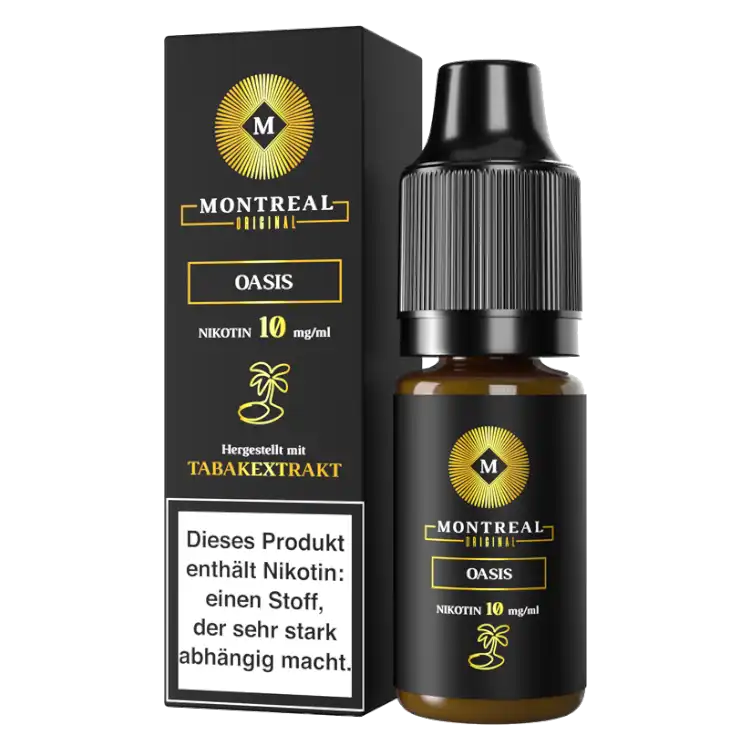 Montreal Original Nikotinsalz Liquid 10ml - Oasis 20mg