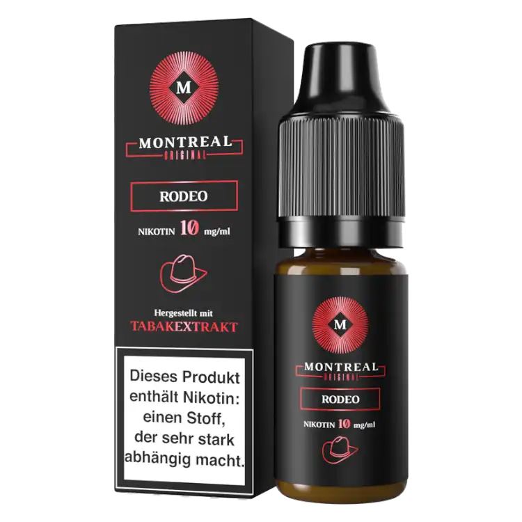 Montreal Original Nikotinsalz Liquid 10ml - Rodeo 20mg