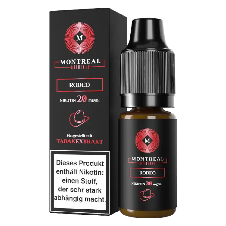 Montreal Original Nikotinsalz Liquid 10ml - Rodeo 20mg