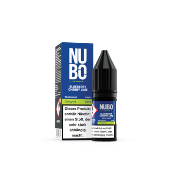 Nubo Nikotinsalz Liquid 10ml - Blueberry Cherry Lime 10mg