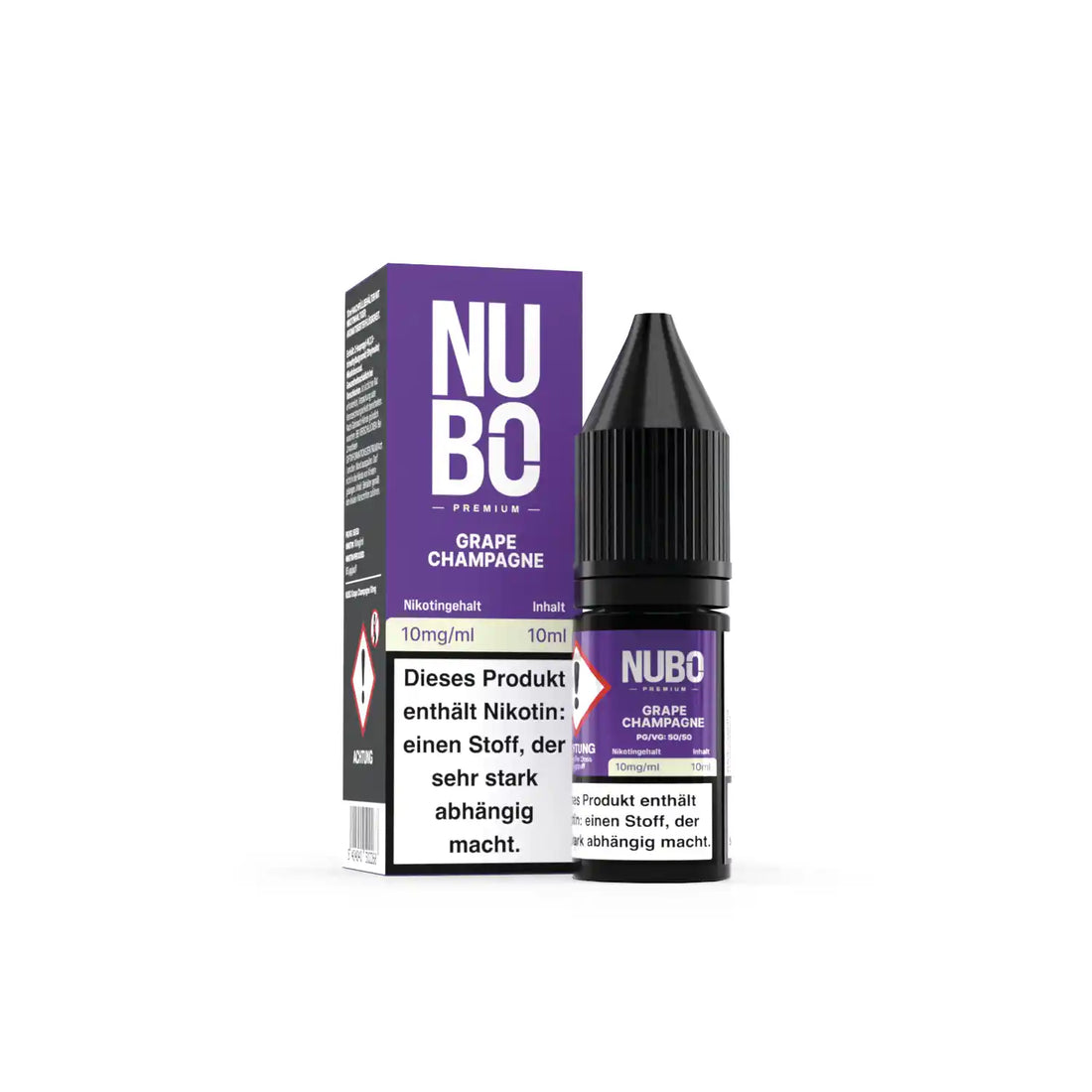 Nubo Nikotinsalz Liquid 10ml - Grape Champagne 20mg